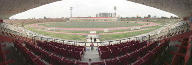 Estadio Elías Aguirre no puede ser usado por problemas en su infraestructura. Foto: Archivo
