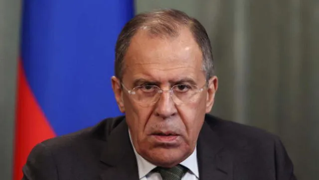 Serguéi Lavrov no ve ningún motivo por el que Rusia no pueda continuar las negociaciones con Ucrania. Foto: AFP