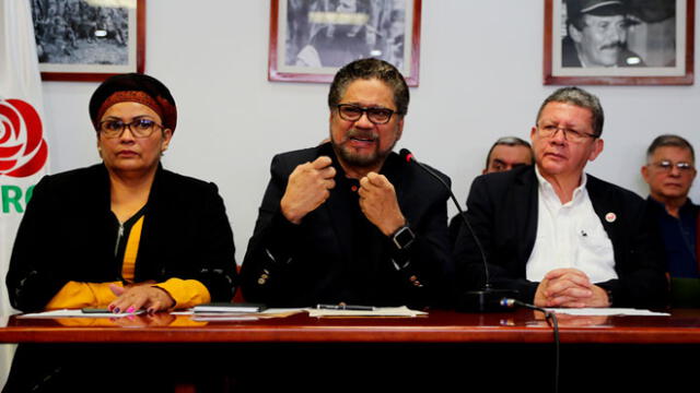 Alias 'Iván Márquez' fue considerado el número 2 de la antigua organización guerrillera FARC. Foto: EFE