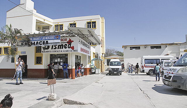 No se brinda el servicio de quimioterapia en el Hospital Las Mercedes. Foto: La República