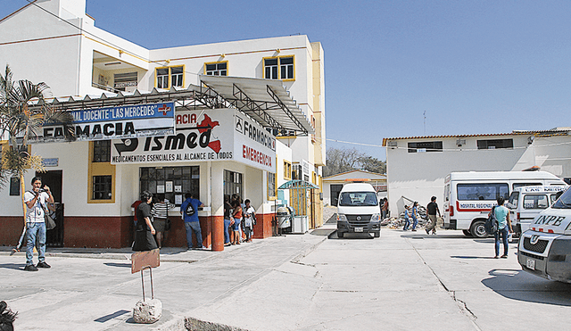 Irregularidades en obra de Las Mercedes involucran a directivos del Hospital Las Mercedes. Foto: La República