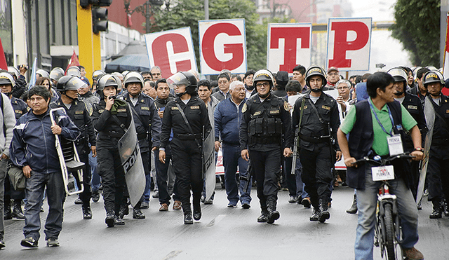 La CGTP es una central sindical peruana​ con sede en Lima. Foto: difusión