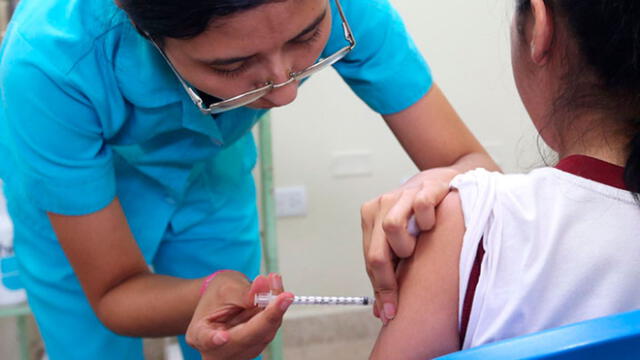 Vacunación. Foto: Minsa