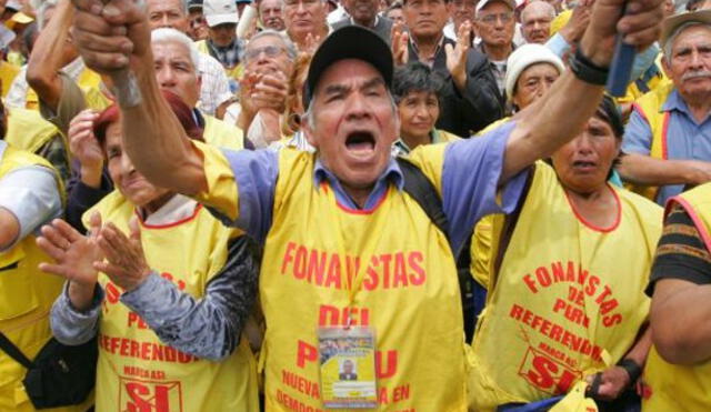 Los fonavistas están a la expectativa de lo que se debata en el Pleno. Foto: difusión