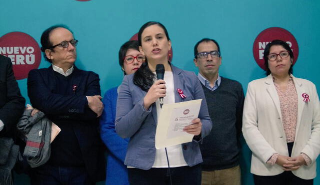 La excandidata presidencial Verónika Mendoza es la lideresa de la agrupación política Nuevo Perú. Foto: difusión