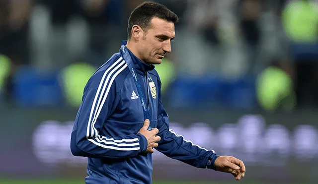 Lionel Scaloni asumió el mando de la selección argentina tras el Mundial Rusia 2018. Foto: AFP