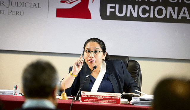 Jueza María Álvarez deberá precisar qué montos deben ser embargados o no de las cuentas de Luis Nava. Foto: La República.