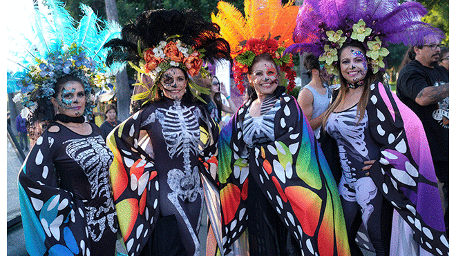 El Día de los Muertos se celebra casi a la par con Halloween y Todos los Santos. Foto: difusión.
