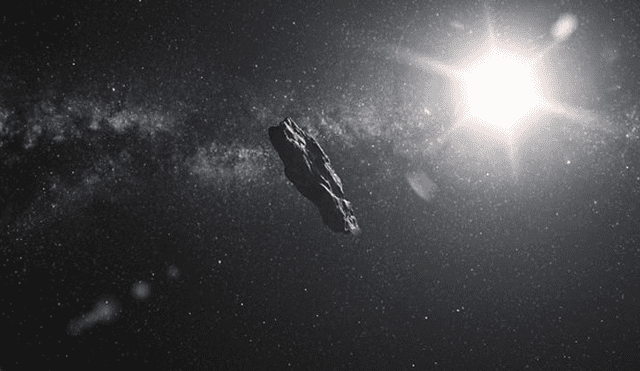 Hasta ahora, no se sabe a ciencia cierta qué clase de objeto astronómico era el llamado Oumuamua. Foto: BBC