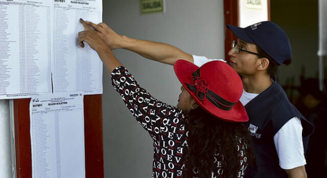 En la región mistiana se estima 1 145 268 electores. Foto: La República