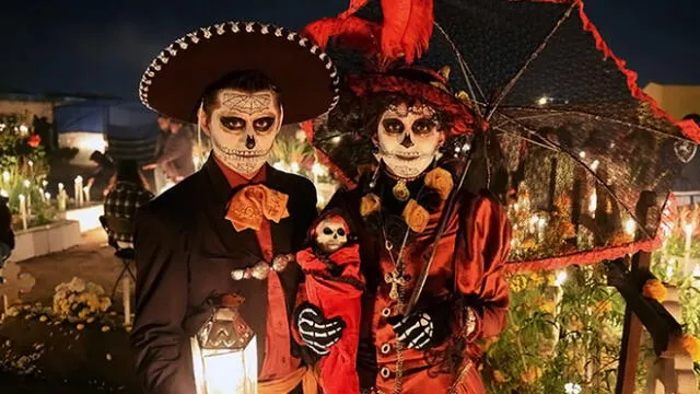 El Día de los Muertos es muy celebrado en México con bailes, comidas, disfraces, entre otros. Foto: difusión.