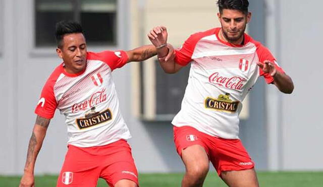 Carlos Zambrano y Christian Cueva juegan en Boca Juniors y Al-Fateh, respectivamente. Foto: Carlos Zambrano/Twitter