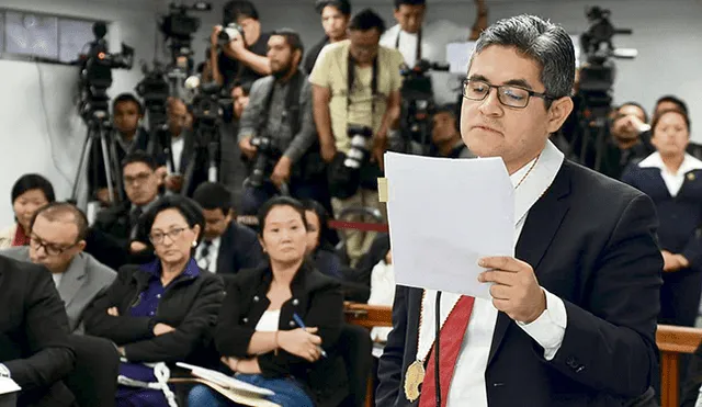 Fiscal Pérez solicitó 30 años y 10 meses de prisión contra Keiko Fujimori. Foto: difusión