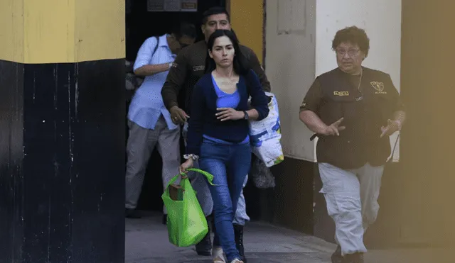 Poder Judicial revocó prisión preventiva de cuatro meses contra Melisa González Gagliuffi. Foto: Flavio Matos