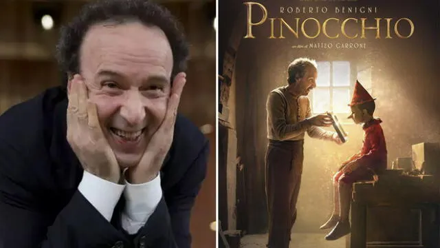 Diez años después de A Roma con amor, Roberto Benigni vuelve al cine con el live action de Pinocho. Foto: composición/La República