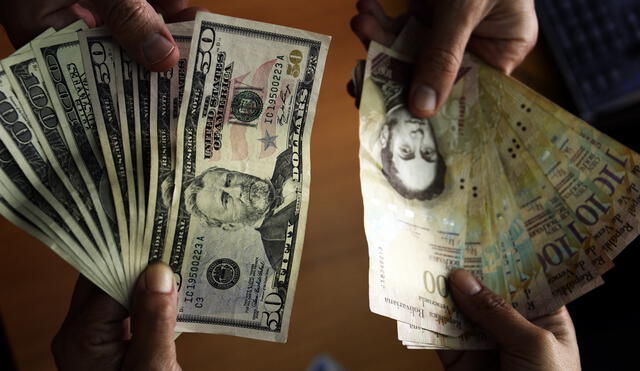 El precio del dólar en Venezuela, según DolarToday. Foto: AFP.