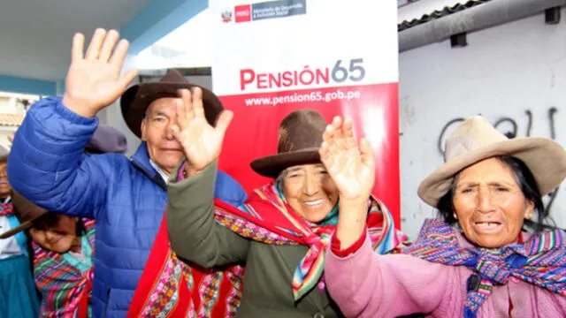 Según el Midis, un total de 561 349 usuarios de todo el país están inscritos en Pensión 65. Foto: difusión.