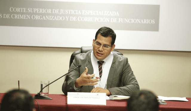 Magistrado Jorge Chávez Tamariz cambió la fecha para que la Fiscalía individualice sus argumentos. Foto: La República.
