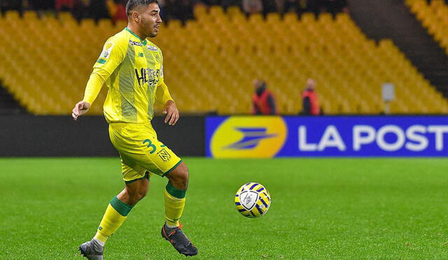 Prado, de 24 años, ha hecho toda su formación futbolística con los 'canarios'. Foto: Nantes FC