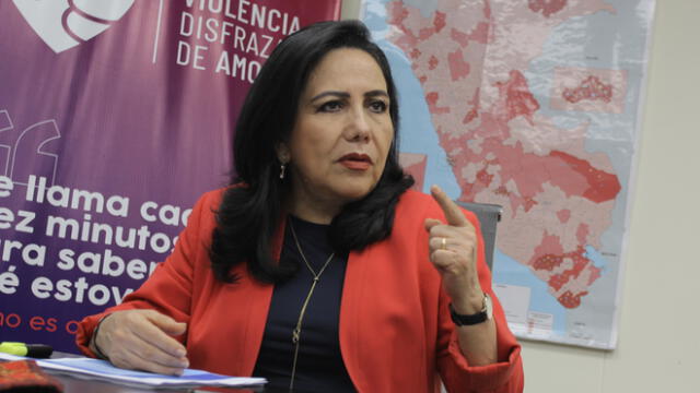 Gloria Montenegro fue ministra de la Mujer durante el Gobierno de Martín Vizcarra entre marzo del 2019 y agosto del 2020. Foto: La República