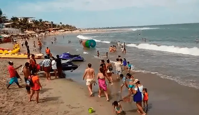 Llegada de turistas a Piura podría originar incremento de casos covid. Foto: La República