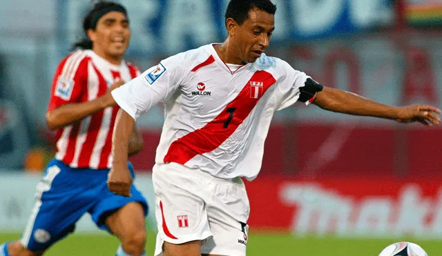 Nolberto Solano es un histórico de la selección peruana. Foto: AFP