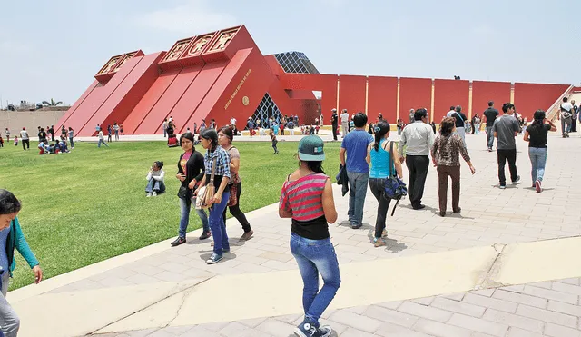 Ulises Ponte precisó que el reinicio de las actividades presenciales en el Museo Tumbas Reales aumentará el flujo de turistas. Foto: La República