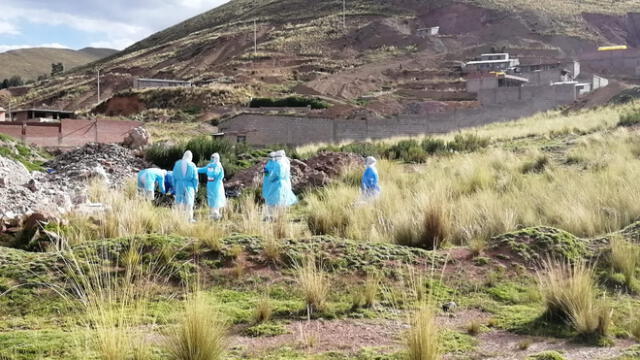 Agentes llegaron hasta la zona para proceder con el levantamiento del cuerpo. Foto: La República