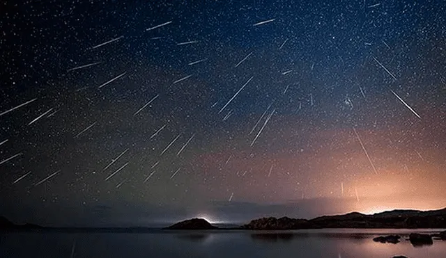 La Delta Acuáridas es una lluvia de meteoros fuerte que se ve mejor desde los trópicos del sur. Foto: difusión