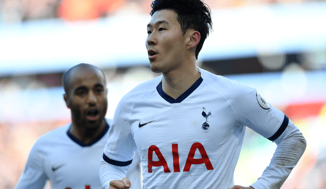Heung-Min Son milita en el Tottenham desde la temporada 2015-16. Foto: AFP