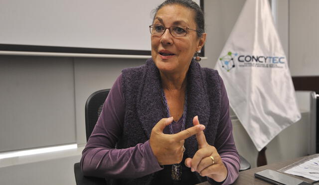 Fabiola León-Velarde es presidenta de Concytec desde el 2017.
