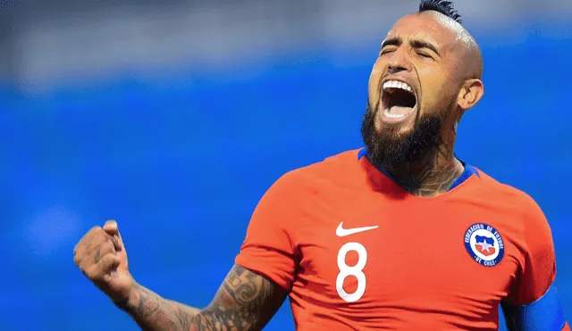 Arturo Vidal ganó dos Copas América con la selección chilena. Foto: AFP