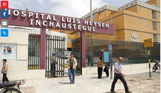 El fiscal Erland Sánchez aseguró que se realizarán diligencias en el Hospital Luis Heysen. Foto: La República