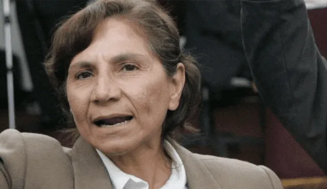 Elena Iparraguirre, esposa del fallecido terrorista Abimael Guzmán. Foto: Andina