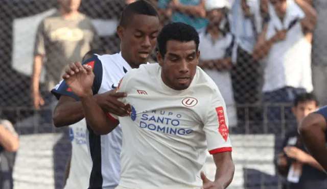 Piero Alva recuerda el gol que hizo con Universitario a Alianza Lima en Matute. | Foto: Luis Jimenez - GLR
