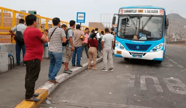 Gremios de transporte urbano anunciaron paralización para el pró4 de julio. Foto: La República/Referencial