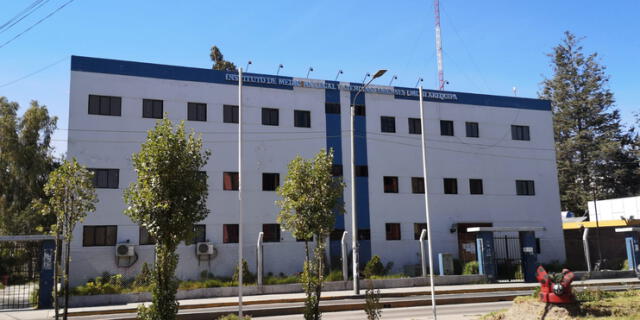 Sede del Instituto de Medicina Legal y Ciencias Forenses de Arequipa. Foto: La República.