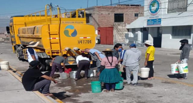 Sedapar comunicó el envío de cisternas a zonas afectadas. Foto: referencial/archivo