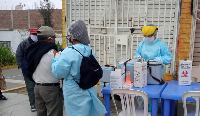 Autoridades piden al Minsa que capacite y certifique a personal de salud como vacunadores. Foto: Prensa Geresa