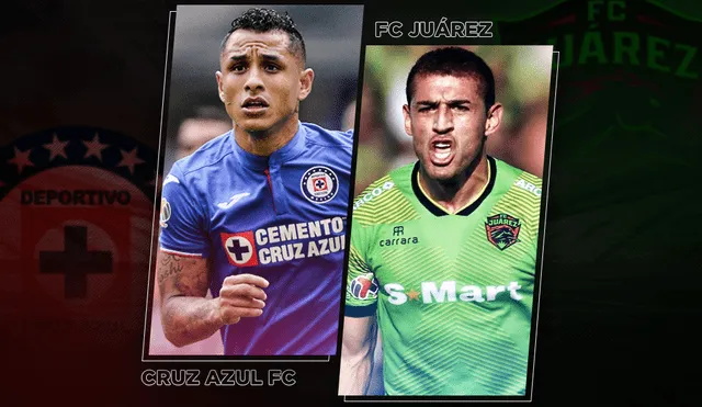 Cruz Azul vs. Juárez por la jornada 13 de la Liga MX. Foto: composición Gerson Cardoso/La República