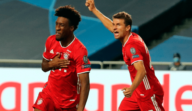 Kingsley Coman ganó con el Bayern Múnich la Champions League 2019-20 al vencer al PSG en la final. | Foto: EFE