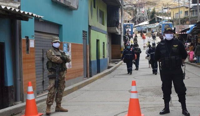 Hubo fuerte contingente policial y militar. Foto: La República