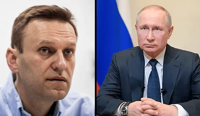 Navalni, líder opositor y creador de la aplicación Voto Inteligente para las elecciones rusas, pidió a los trabajadores de las compañías no tolerar "la cobardía de sus jefes".. Foto: Composición / AFP - EFE
