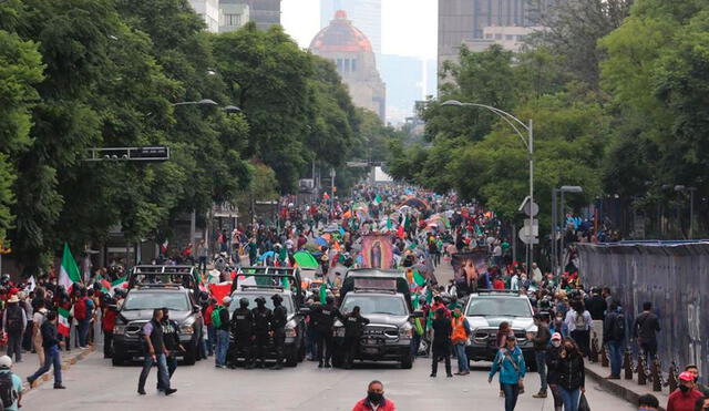 Las autoridades preveen que las manifestaciones puedan afectar diversas vialidades. Foto: Milenio / Jorge Carballo