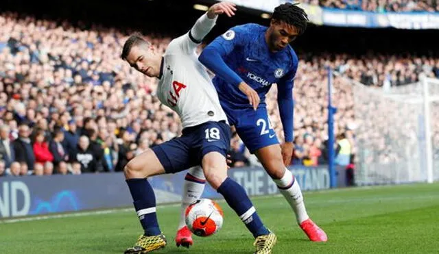 Tottenham y Chelsea jugarán un nuevo derbi del fútbol inglés el próximo 19 de septiembre. Foto: EFE