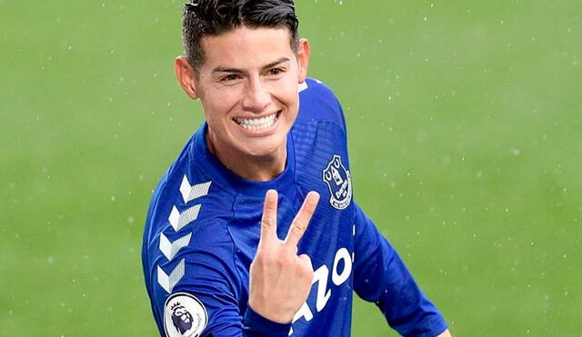 James Rodríguez se integró a los entrenamientos del Everton previo al duelo ante el Burnley. Foto: James Rodríguez/Twitter