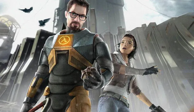 Gordon Freeman y Alyx Vance son los protagonistas principales de Half-Life. Foto: Valve