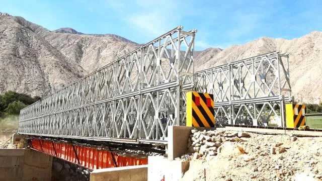 Áncash es la región con la mayor cantidad de puentes modulares instalados. Foto: La República