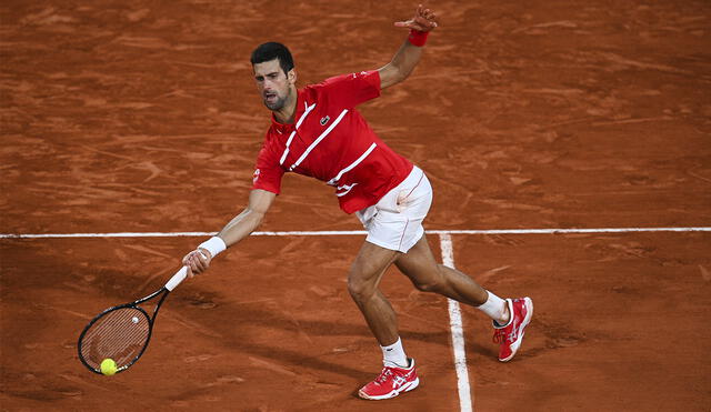 Novak Djokovic está a punto de igualar a Roger Federer y Rafael Nadal en la cima de más títulos ganados de Grand Slams. (20 ocasiones). Foto: AFP