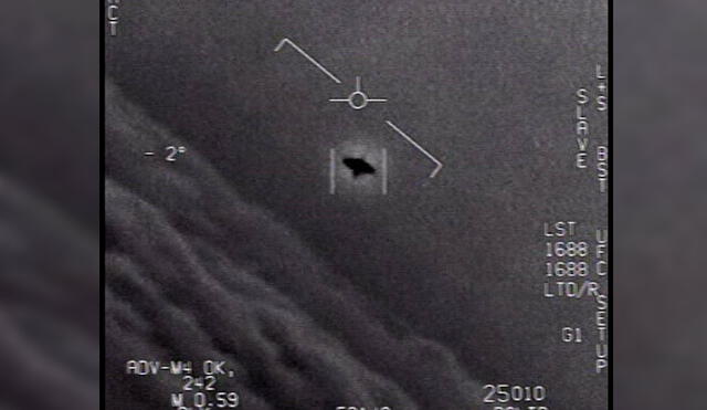 GIMBAL es el primero de tres videos militares estadounidenses (2015) de fenómeno aéreo no identificado (UAP) que ha pasado por la desclasificación oficial | Foto: DOD / US Navy